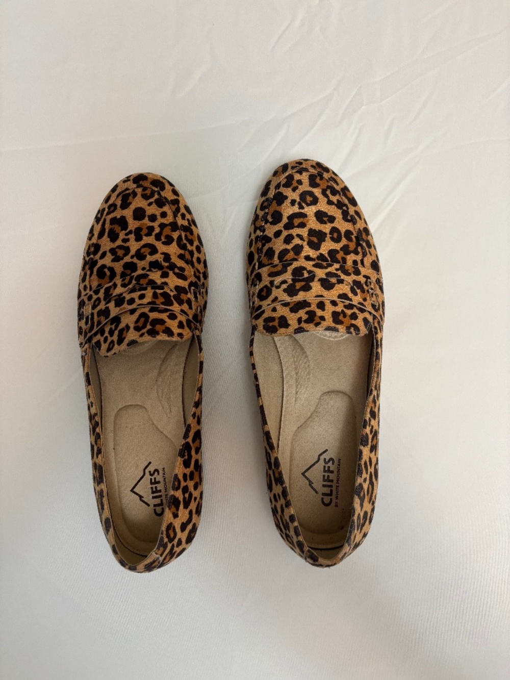 Cheetah print flats